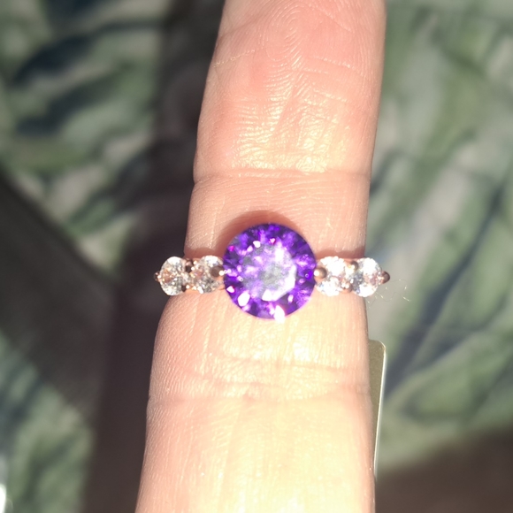 Nice Amethyst 10k GP - Picture 1 of 3